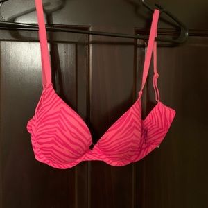 Pink bra
